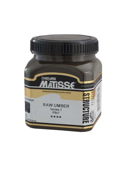 MATISSE STR 250ML RAW UMBER S1