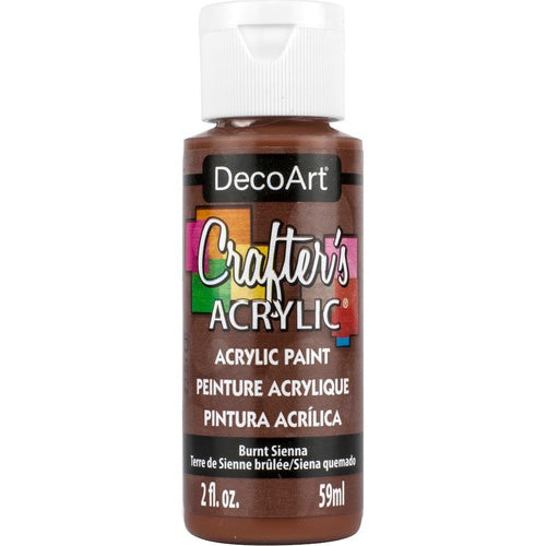 CRAFTERS ACRYLIC 2oz BURNT SIENNA