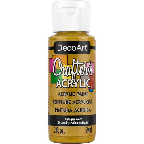 CRAFTERS ACRYLIC 2oz ANTIQUE GOLD