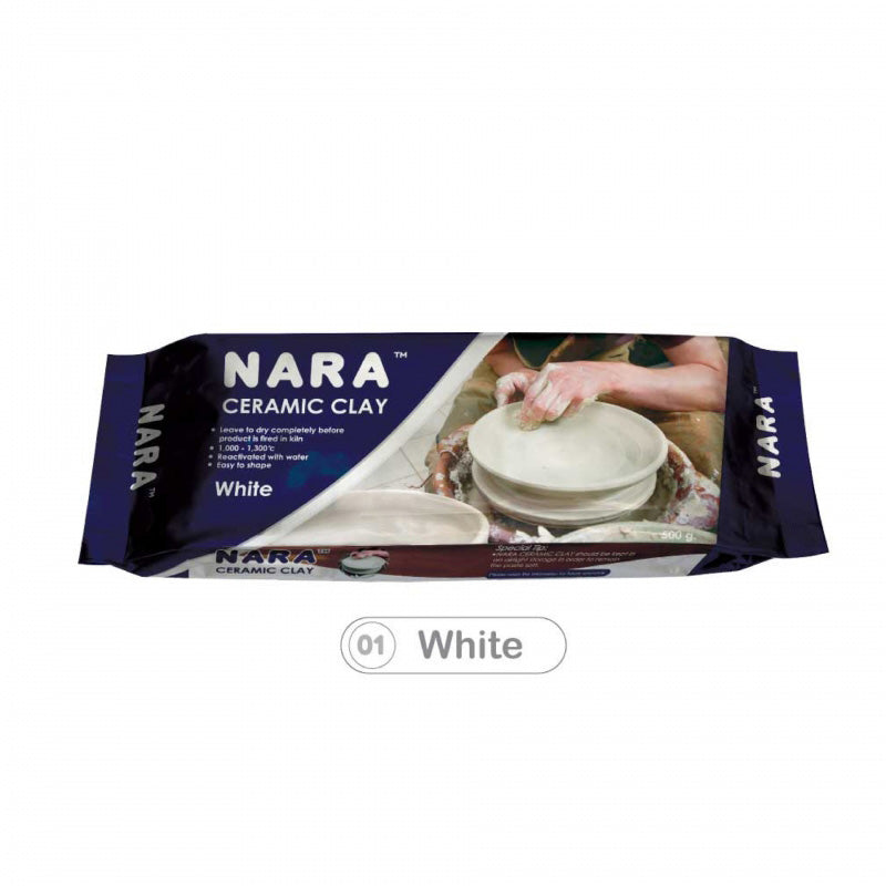 NARA CERAMIC CLAY 500g White