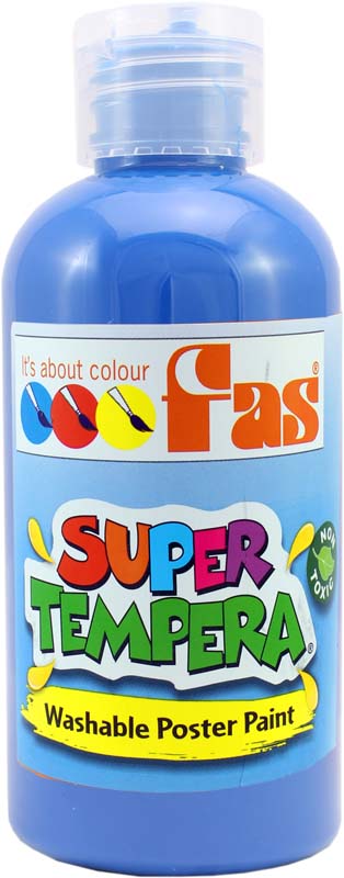 FAS SUPER TEMPERA 250ml BLUE