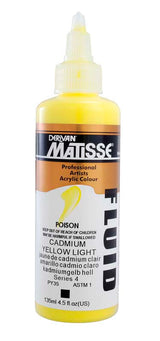 Matisse FLUID 135ml Cadmium Yellow Light