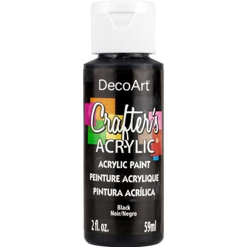 CRAFTERS ACRYLIC 2oz BLACK