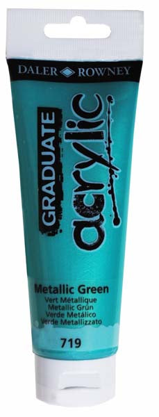 D-R GRADUATE ACRYLIC 120ml METALLIC GREE