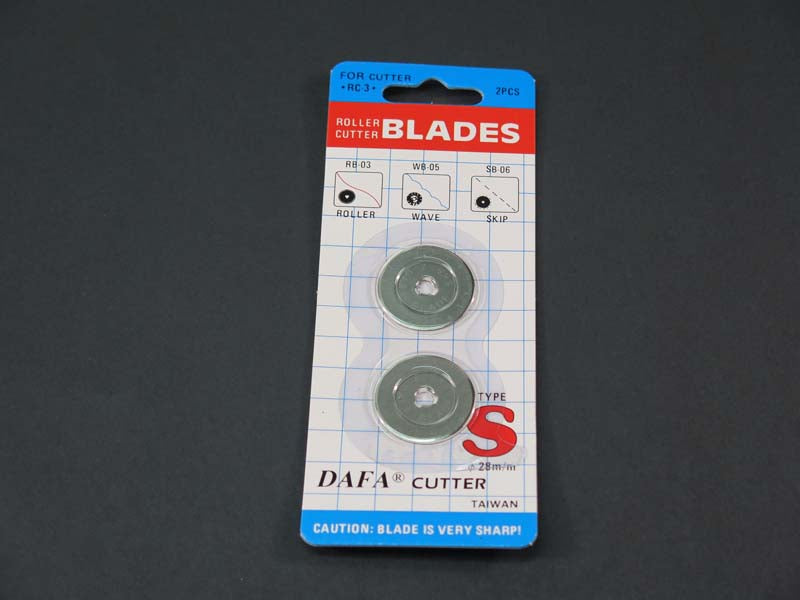 RB-03 BLADE FOR ROLLER CUTTER 28mm