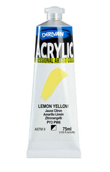 DERIVAN ACRYLIC 75ML LEMON YELLOW