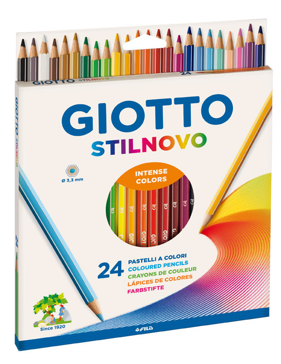 GIOTTO STILNOVO PENCILS BOX 24'S