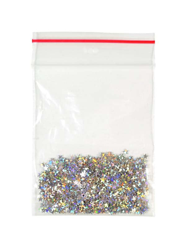 HOLOGRAPHIC GLITTER STARS