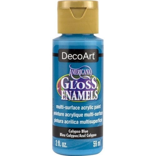 AMERICANA GLOSS ENAMEL 2oz CALYPSO BLUE