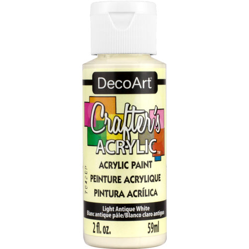 CRAFTERS ACRYLIC 2oz LIGHT ANTIQUE WHITE