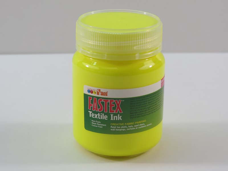 FAS TEXTILE INK 250ml FLUO YELLOW