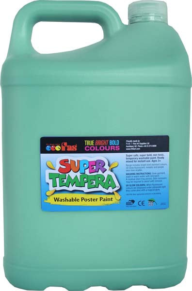 FAS SUPER TEMPERA 5LTR GREEN (To order