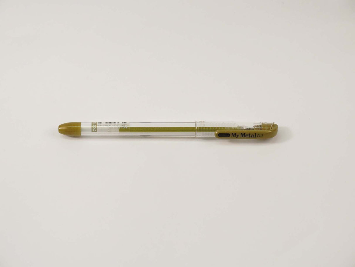 MY MET A/FREE PEN 0.7mm GOLD