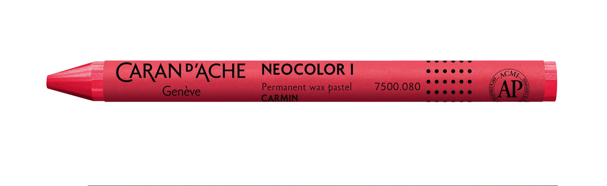 NEOCOLOR 1 WAX OIL CARMINE