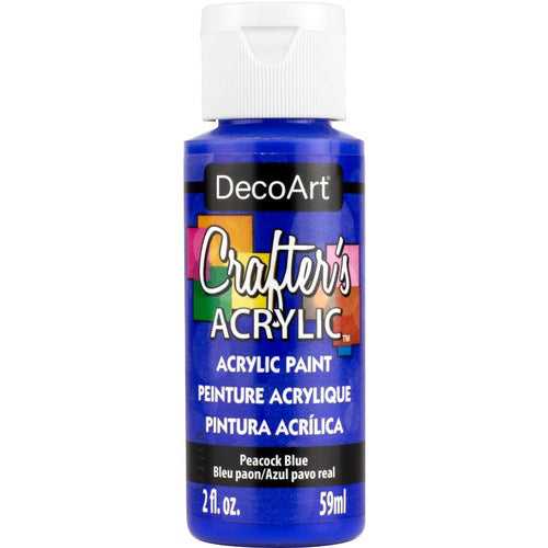 CRAFTERS ACRYLIC 2oz PEACOCK BLUE