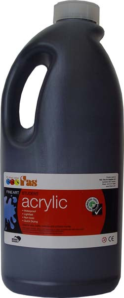 FAS STUDENT ACRYLIC 2LTR BLACK