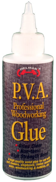 HELMAR PROF PVA WOOD GLUE 125ml