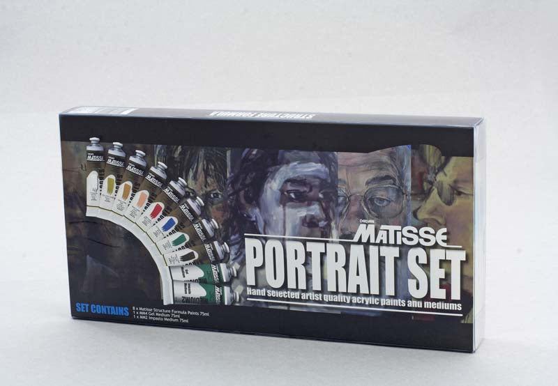 MATISSE SET PORTRAIT COLOURS 10X75ML