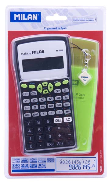 Milan Calculator 240 Function Scientific