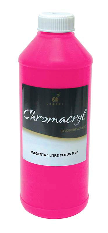 CHROMACRYL 1Lit MAGENTA (PROCESS MAGENTA