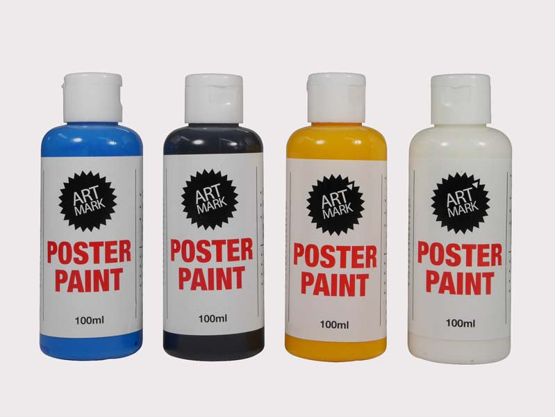 AM POSTER PAINT 100ML BURNT UMBER