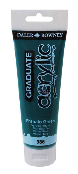 D-R GRADUATE ACRYLIC 120ml PHTHALO GREEN