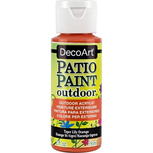 PATIO PAINT 2oz TIGER LILY ORANGE