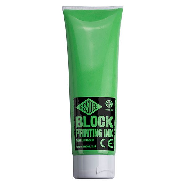 ESSDEE BLOCK PRINT INK 300ml FLUO GREEN