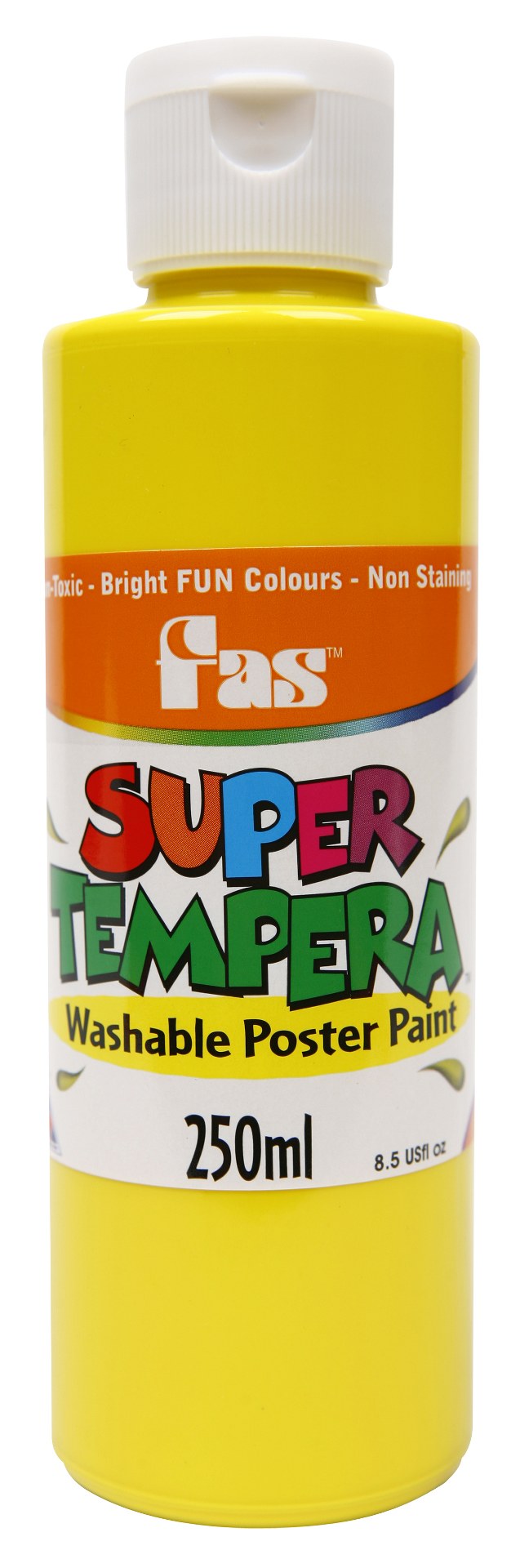 FAS SUPER TEMPERA 250ml DP YELLOW