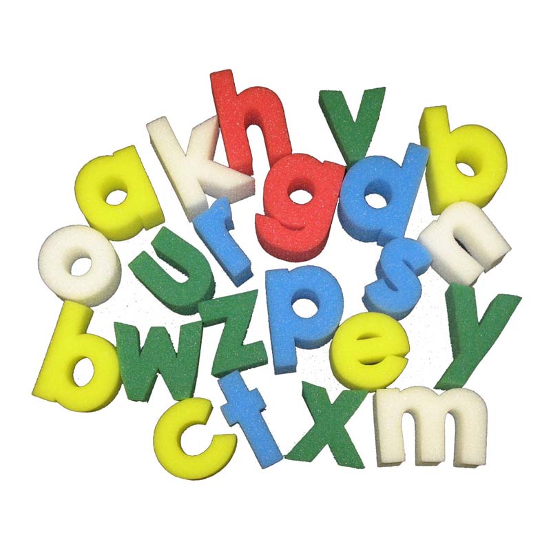 Sponge Stampers Lower Case - Alphabet (2