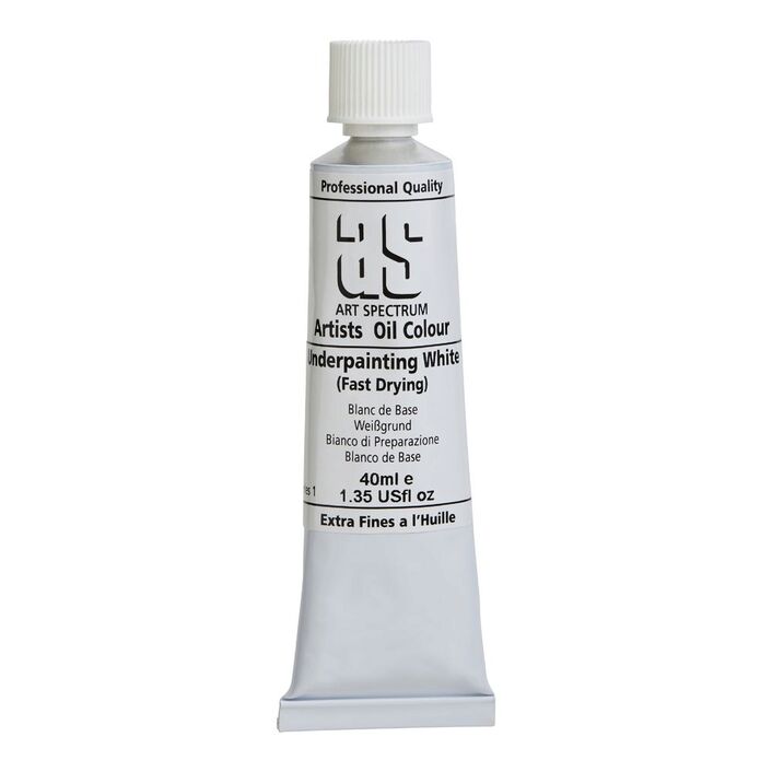 AS OIL 40ML S1 UNDERPAINTING WHITE