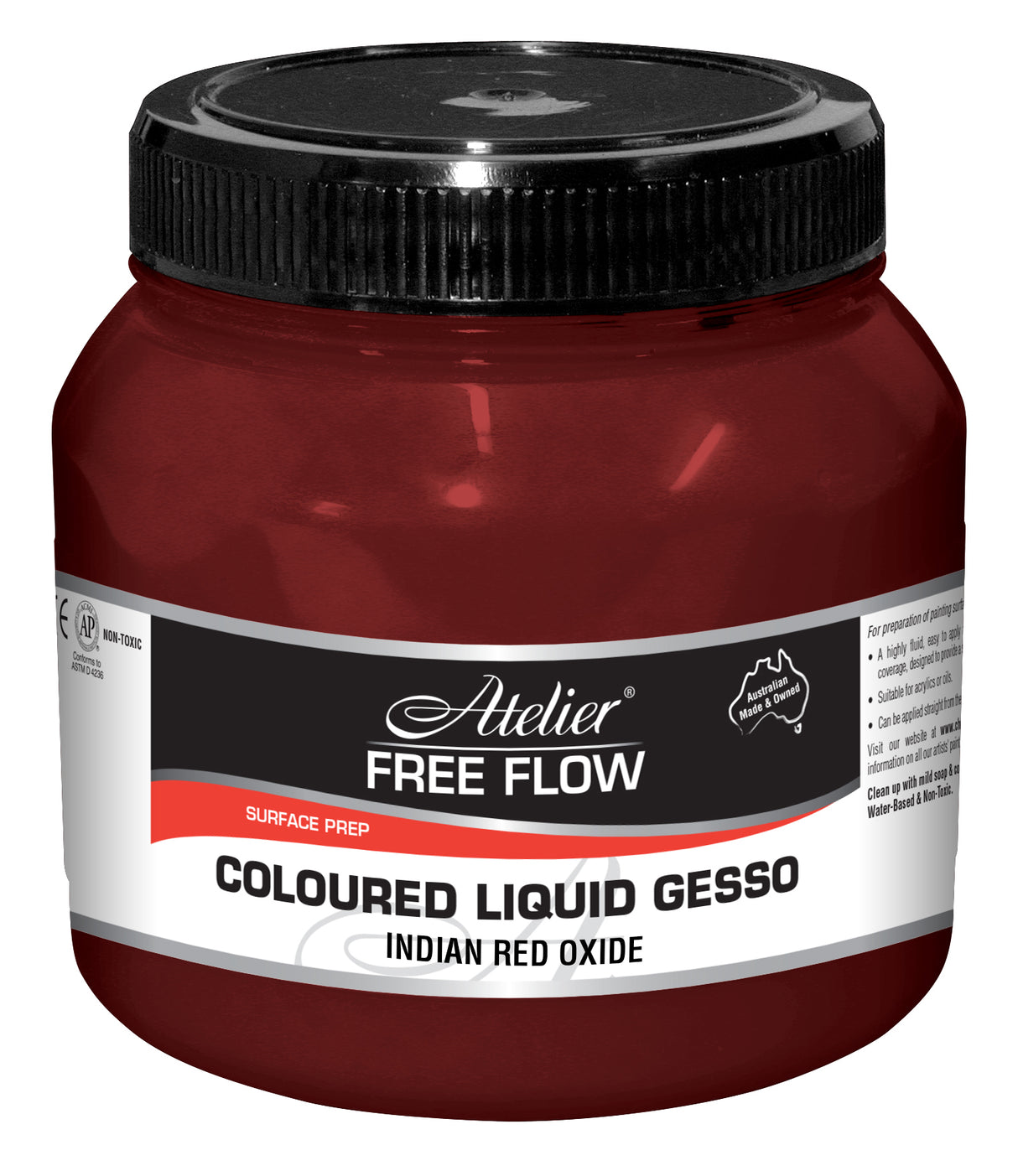 AT FF 250ml GESSO INDIAN RED OXIDE