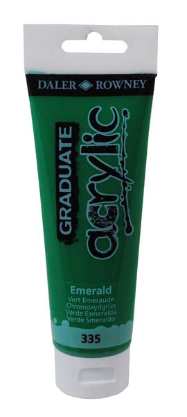 D-R GRADUATE ACRYLIC 120ml EMERALD