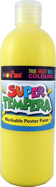 FAS SUPER TEMPERA 500ML YELLOW