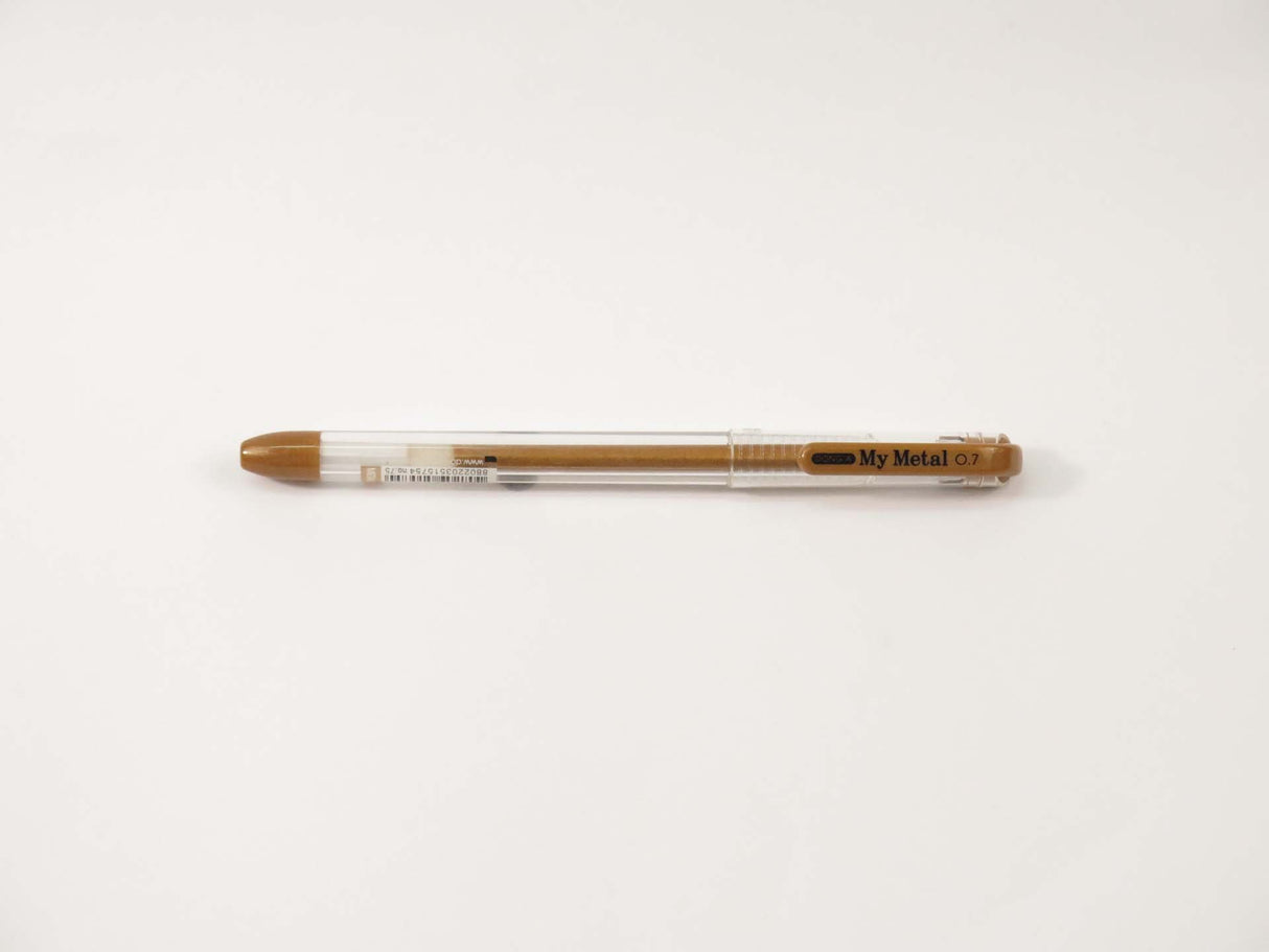 MY MET A/FREE PEN 0.7mm BRONZE