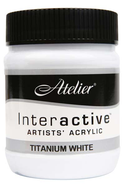 ATELIER 250ml TITANIUM WHITE