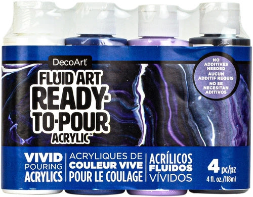 DECOART FLUIDART GALACTIC POURING PACK