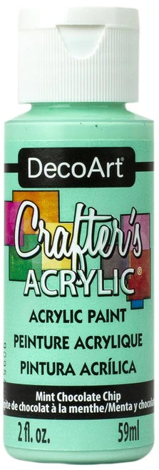 CRAFTERS ACRYLIC 2oz MINT CHOCOLATE CHIP