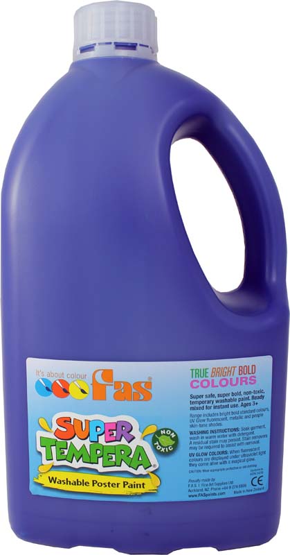 FAS SUPER TEMPERA 2LTR VIOLET