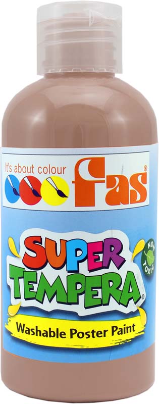 FAS SUPER TEMPERA 250ml UMBER