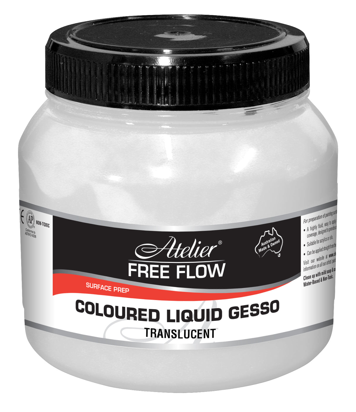 AT FF 250ml GESSO TRANSLUCENT