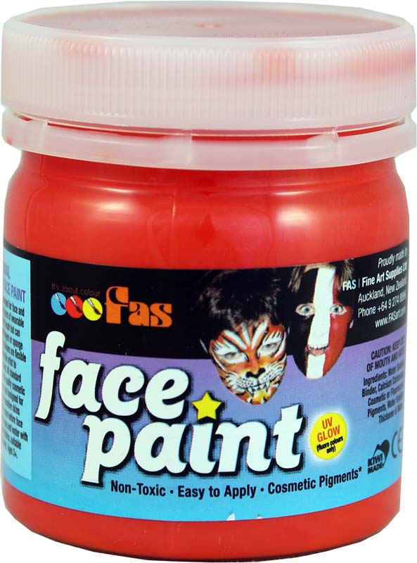 FAS PRO FACE PAINT 120ml RED