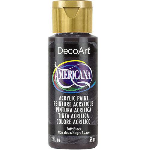 AMERICANA ACRYLIC 2oz SOFT BLACK