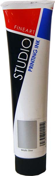 FAS STUDIO PRINTING INK 100ml SILVER