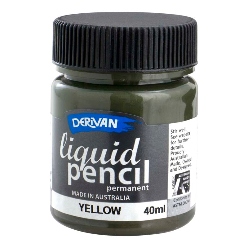 DERIVAN LIQUID PENCIL 40ML PERM YELLOW