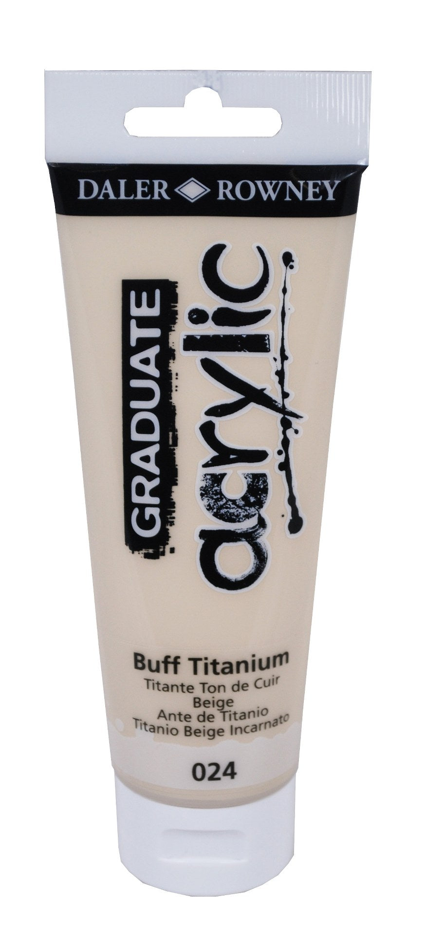 D-R GRADUATE ACRYLIC 120ml BUFF TITANIUM