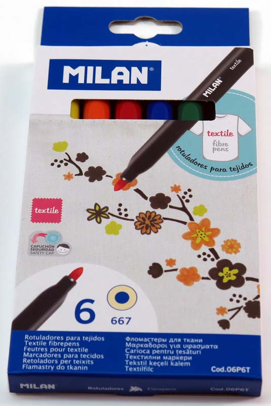 Milan Fibrepens Textile Set of 6