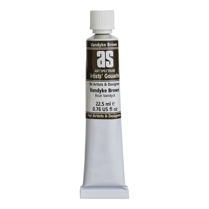 AS GOUACHE 22 5ML VAN DYKE BROWN