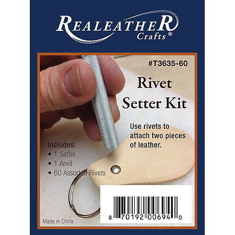 REAL LEATHER RIVET SETTER KIT