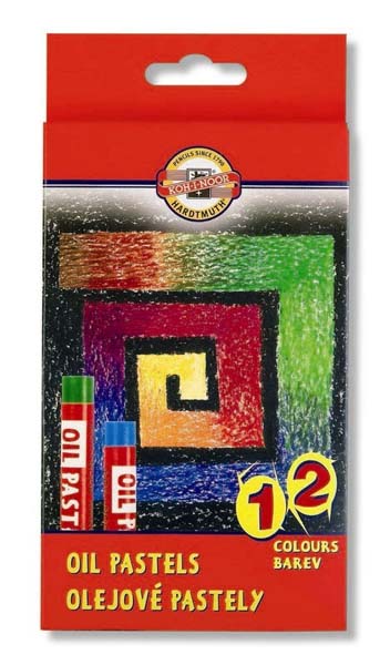 8312 GIOCONDA OIL PASTELS 12S